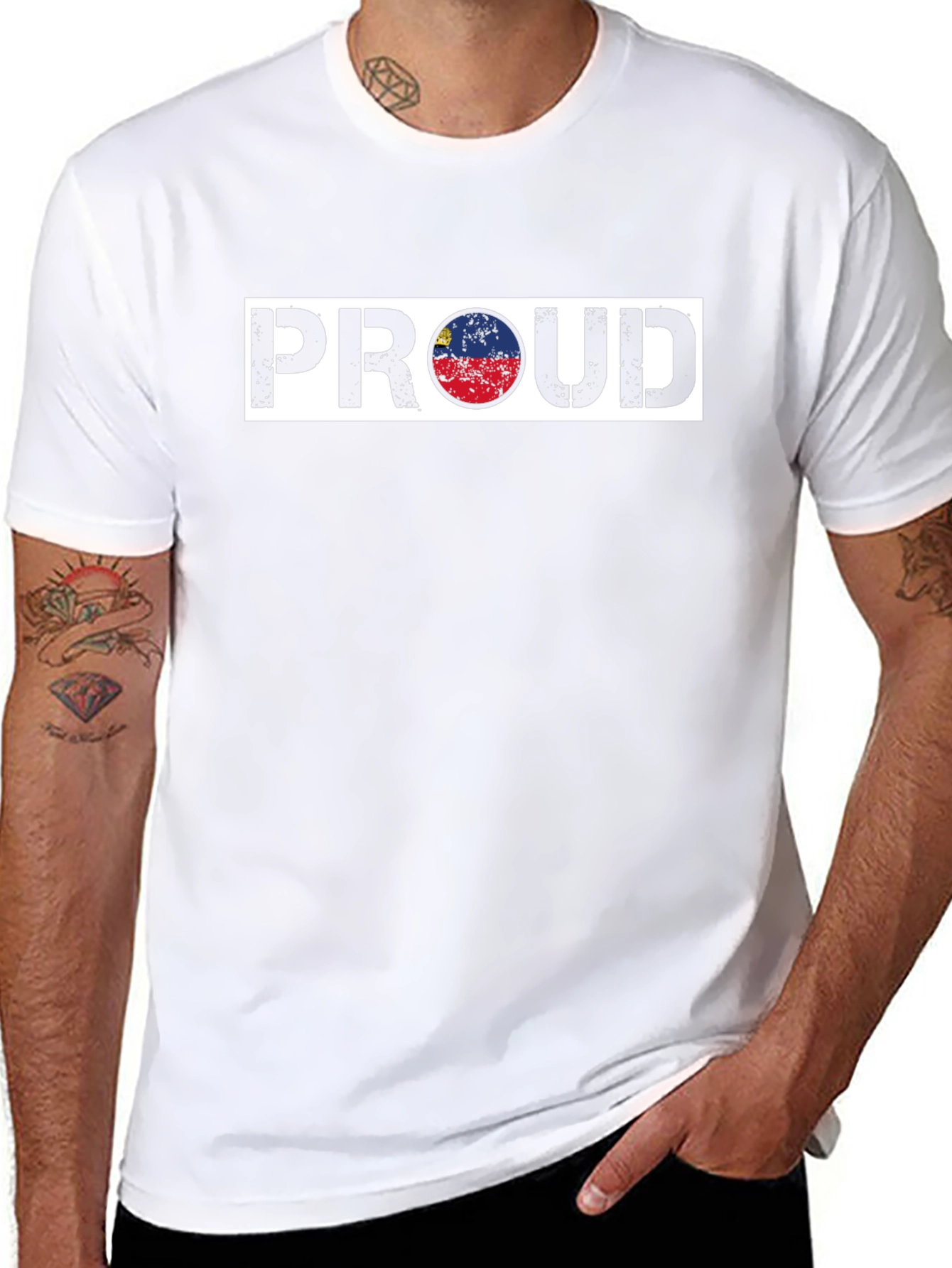 Liechtenstein Flag Proud T-Shirt