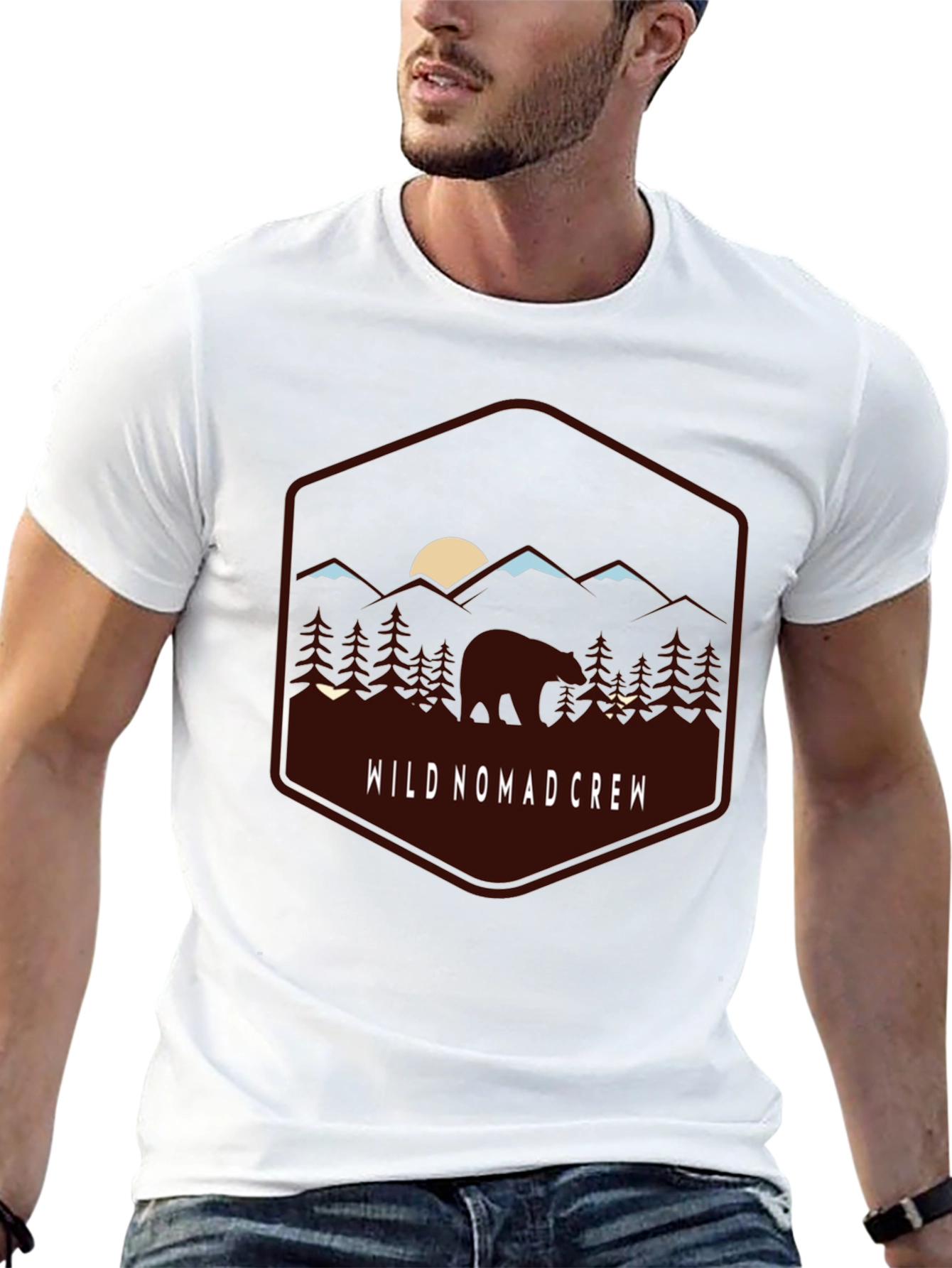 Wild Nomad Crew Graphic Tee