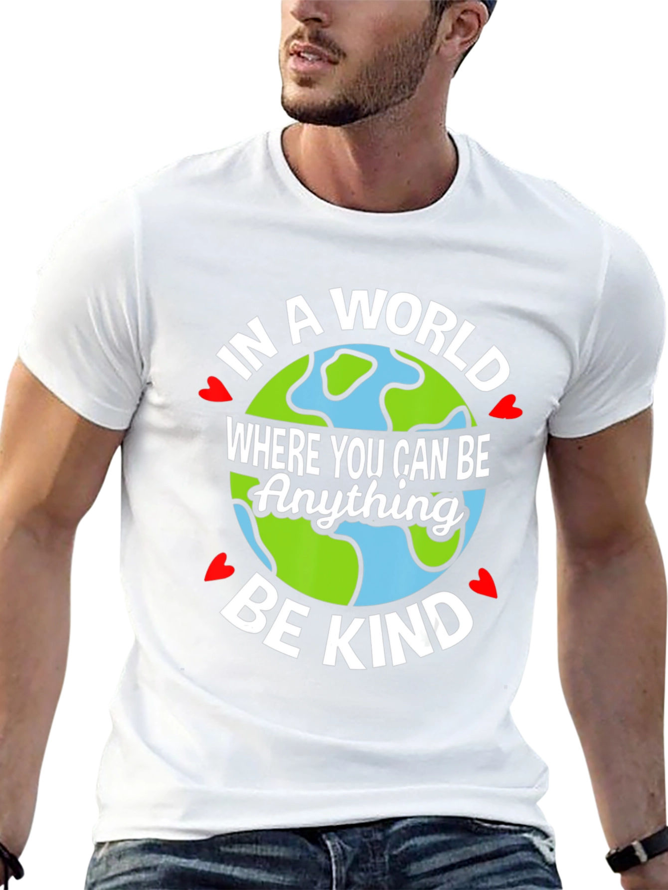 Be Kind T-Shirt - Earth Graphic Tee