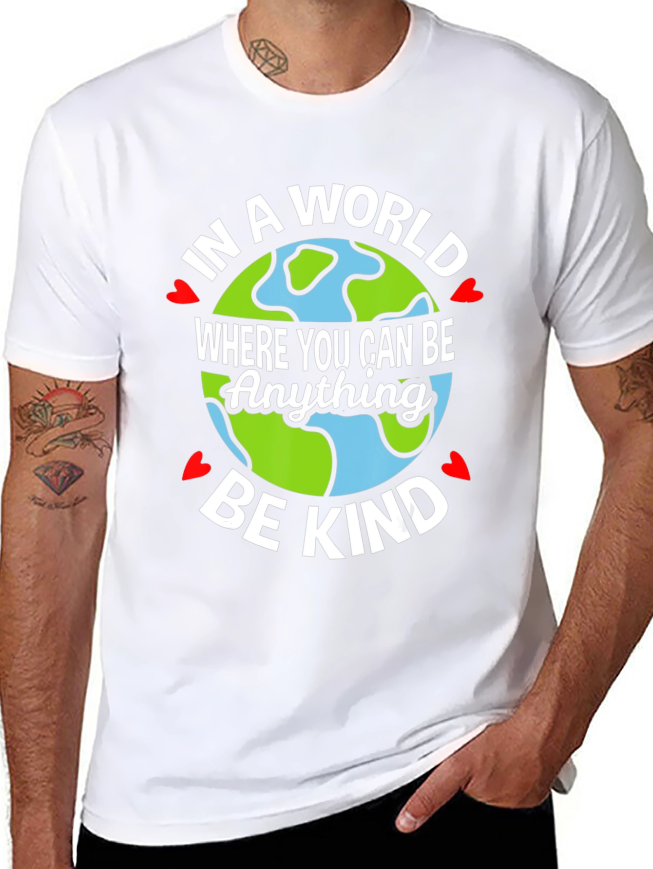 Be Kind T-Shirt - Earth Graphic Tee