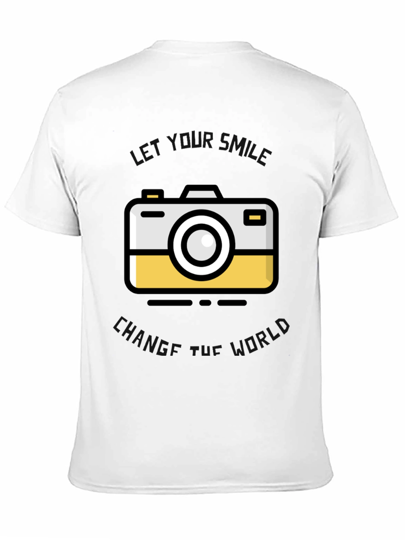 Camera Graphic Black T-Shirt