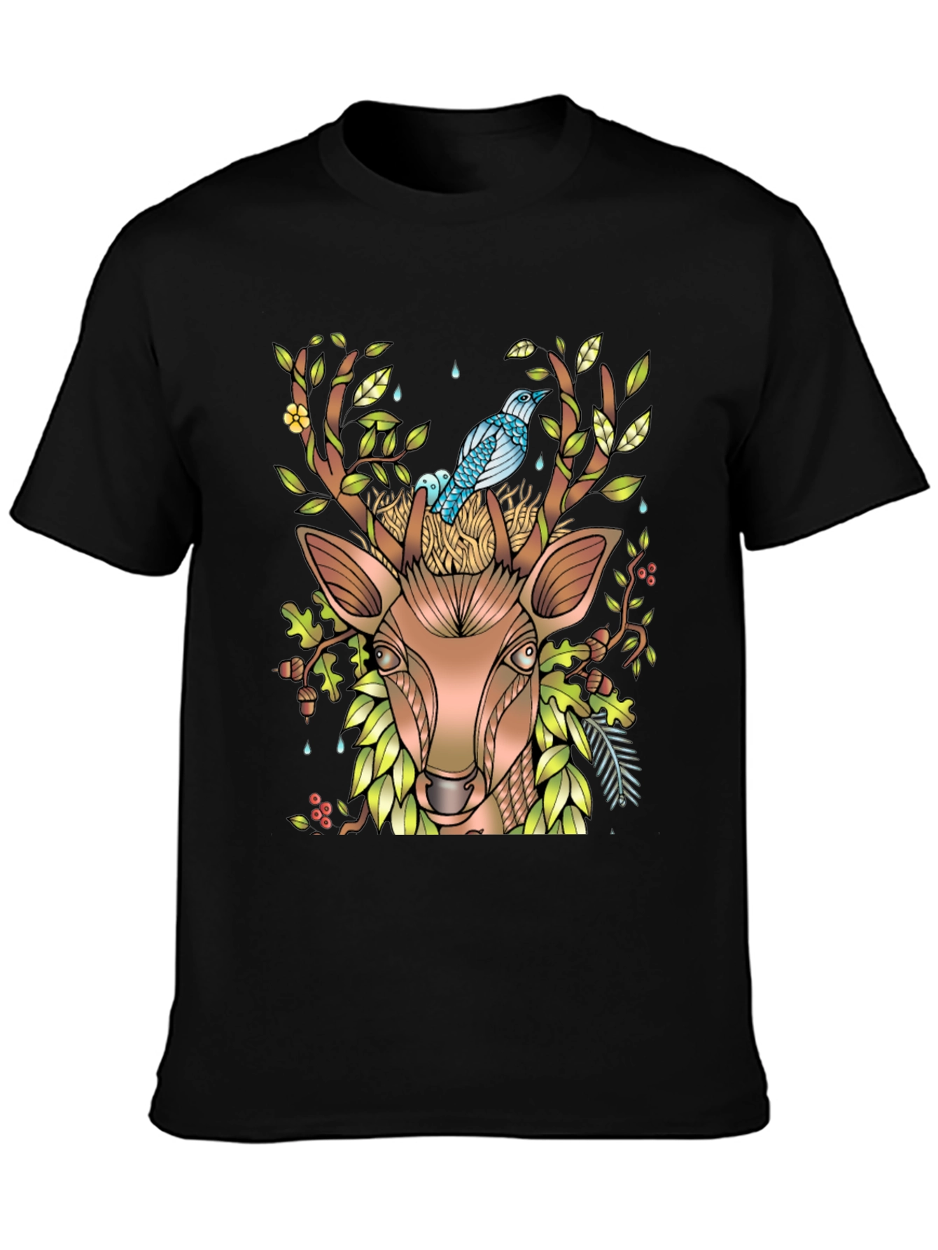 Nature Deer Graphic Tee