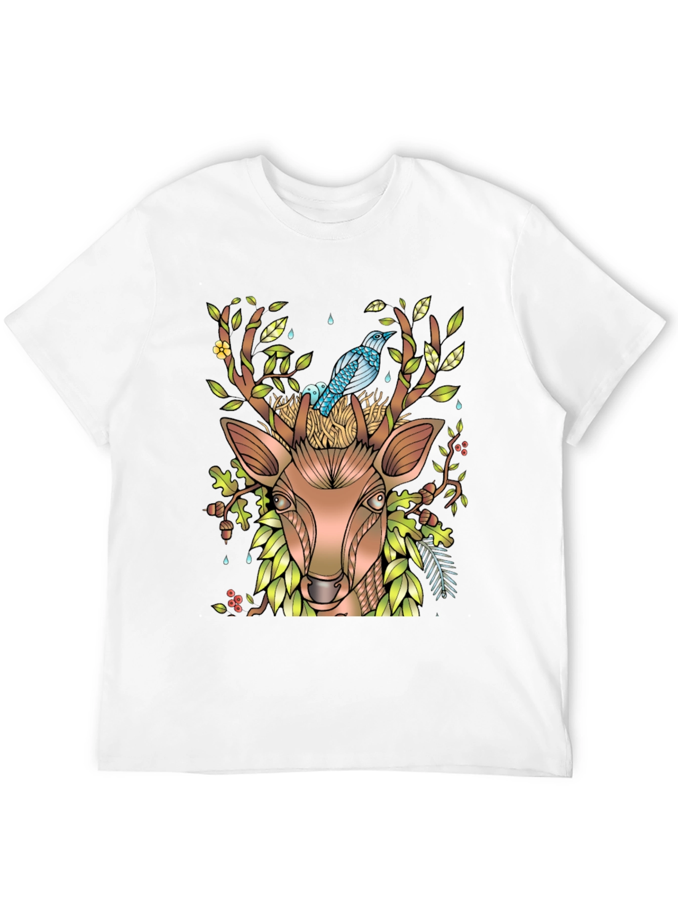 Nature Deer Graphic Tee