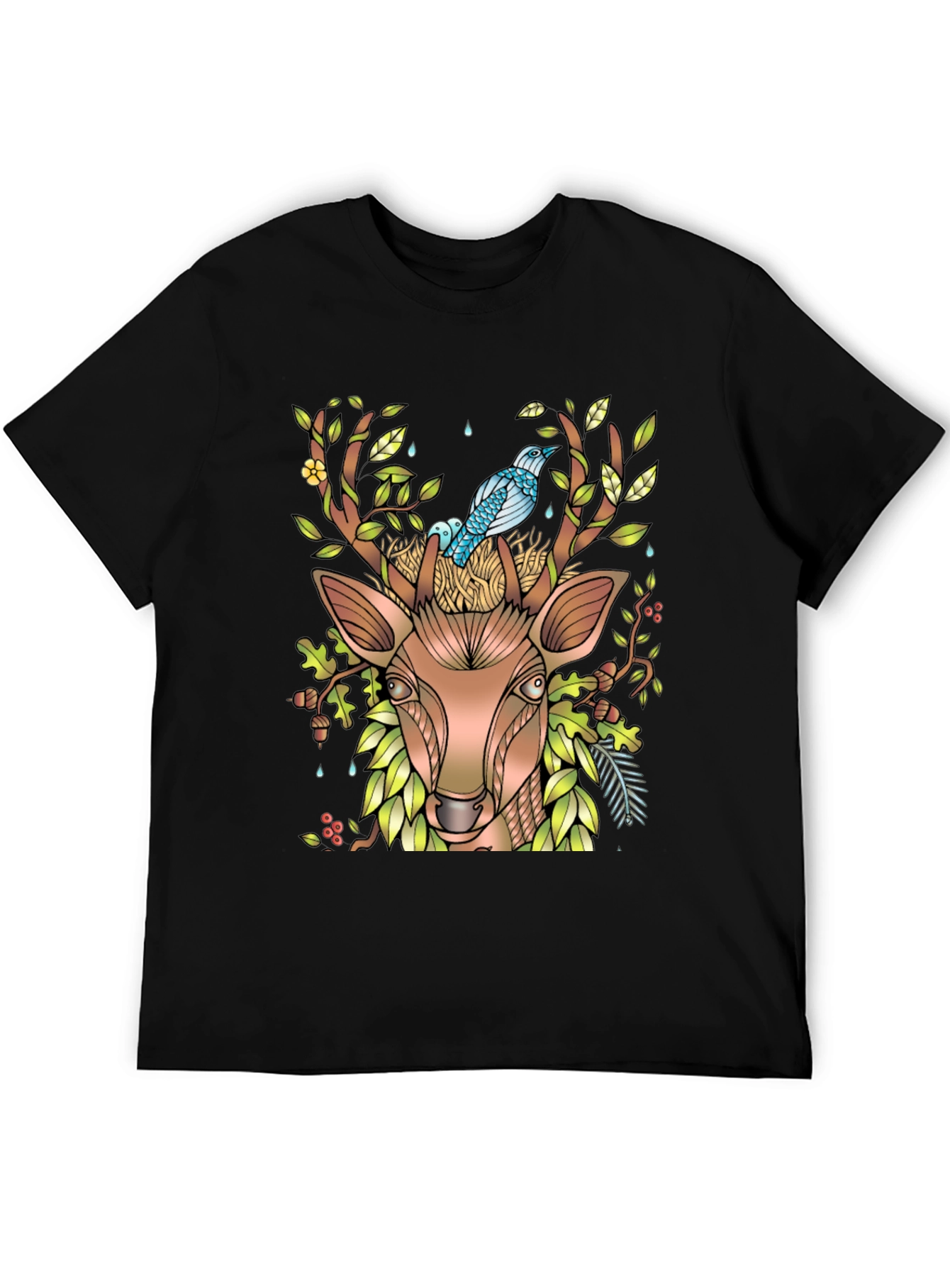 Nature Deer Graphic Tee