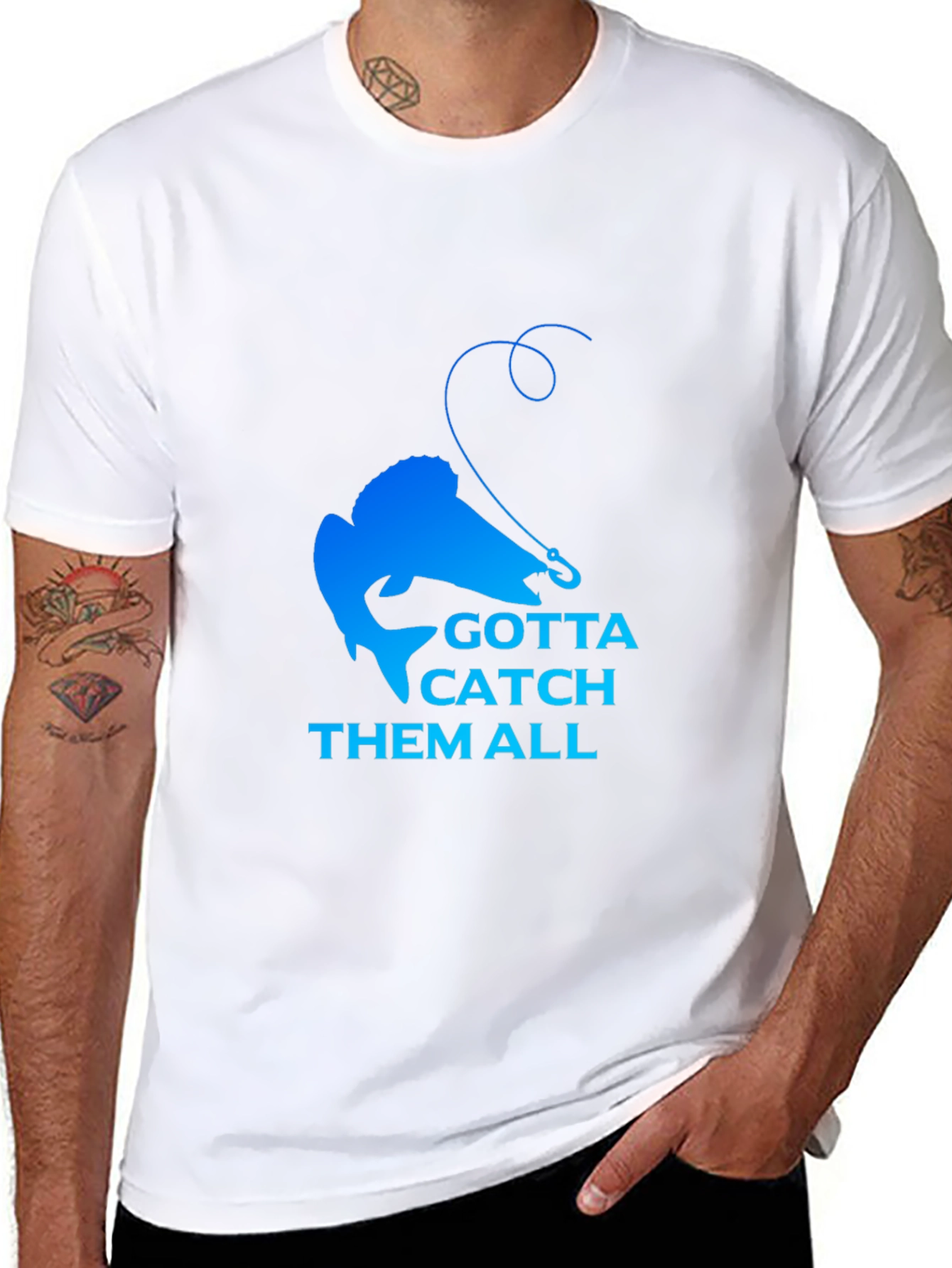 Gotta Catch Them All Fishing T-Shirt