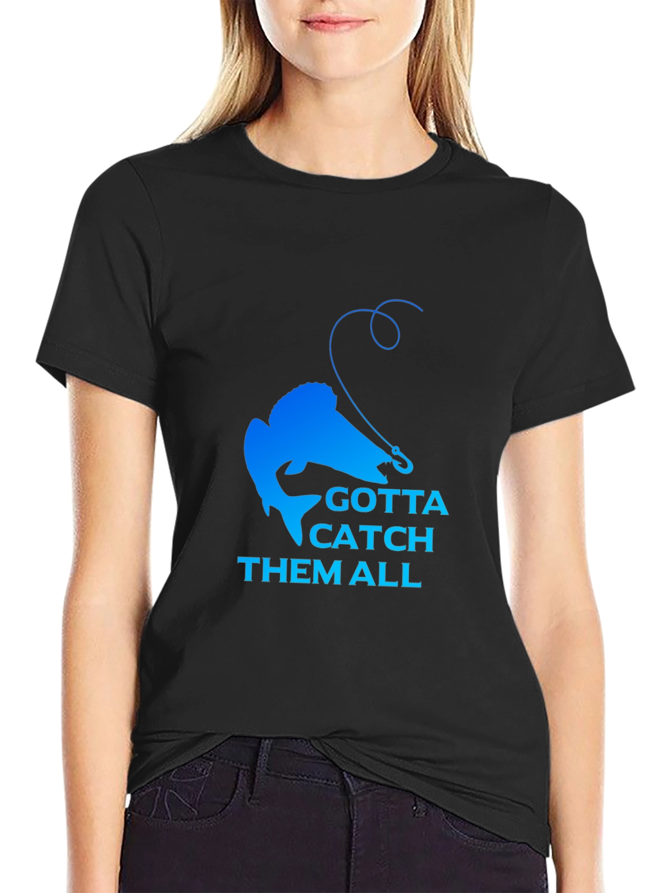 Gotta Catch Them All Fishing T-Shirt