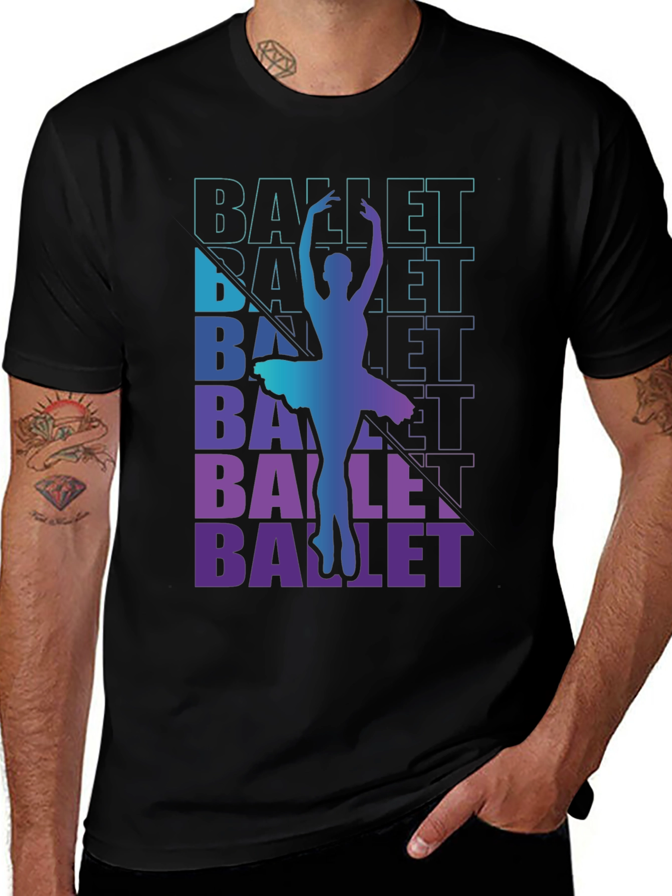 Ballet Dancer Graphic Tee - Stylish & Comfortable