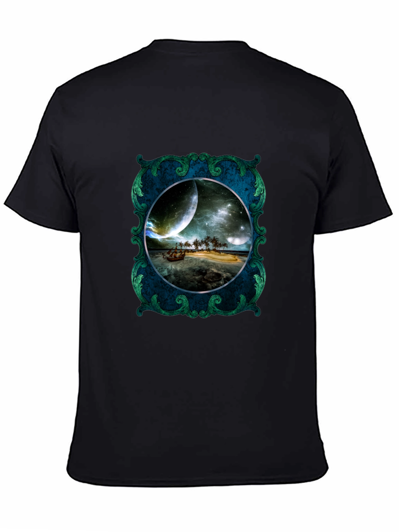 Fantasy Island Framed Graphic Tee