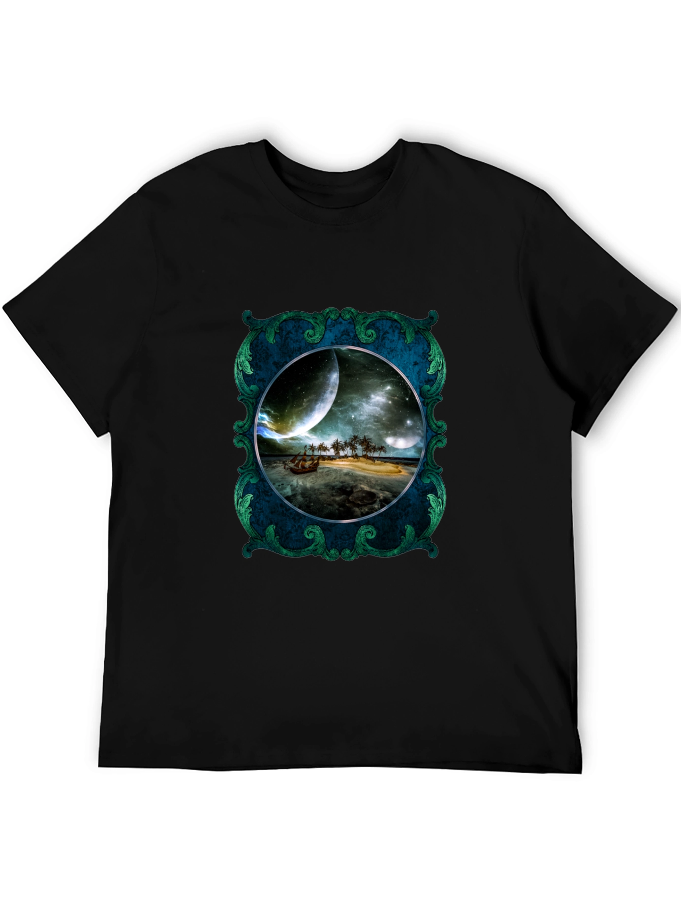 Fantasy Island Framed Graphic Tee