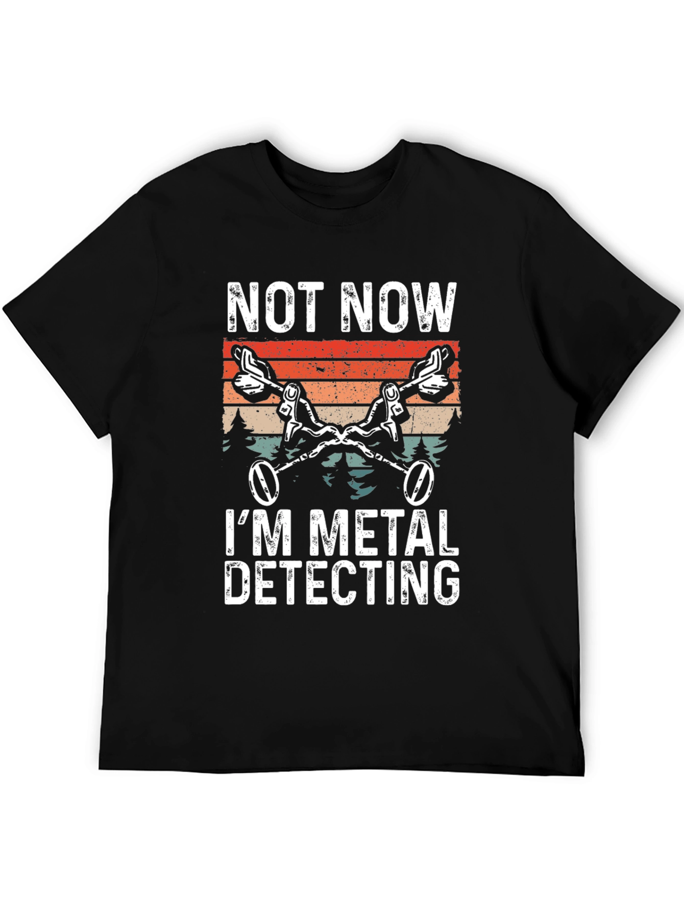 Metal Detecting Graphic Tee