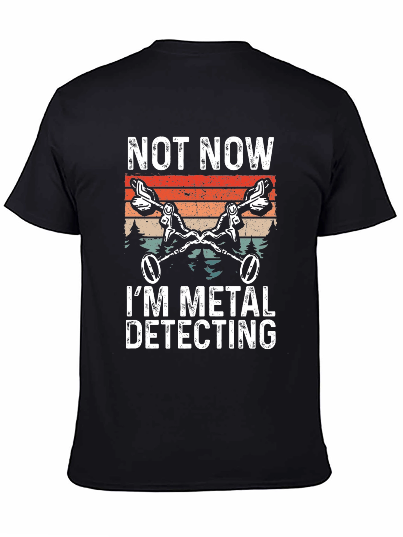 Metal Detecting Graphic Tee