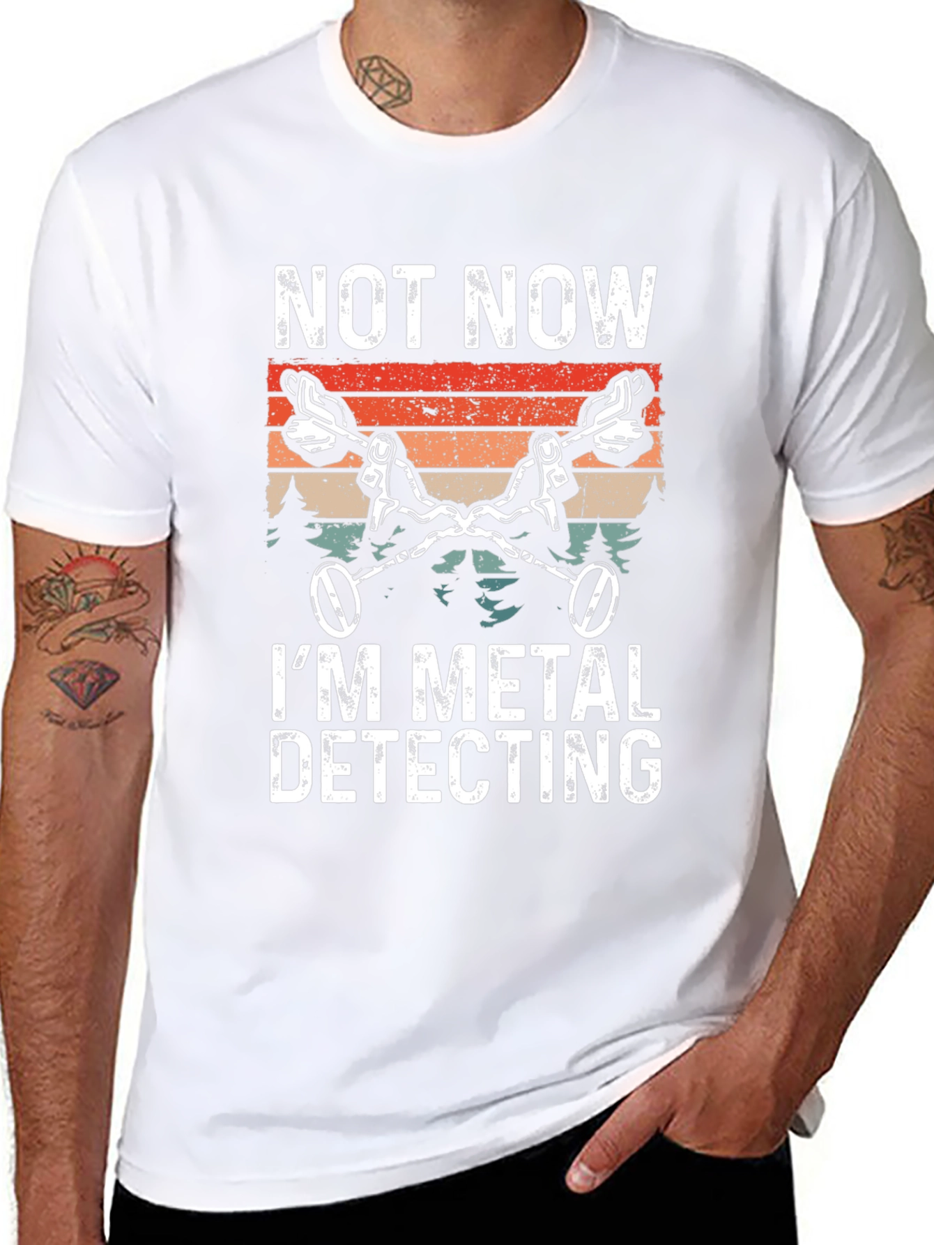 Metal Detecting Graphic Tee
