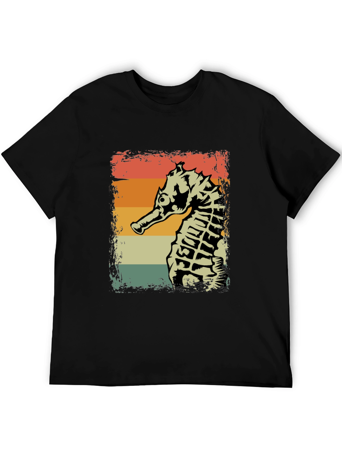 Retro Seahorse Graphic Tee