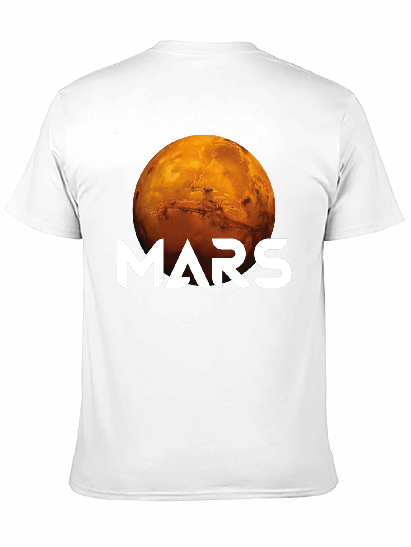 Mars Graphic T-Shirt - Space Exploration Tee