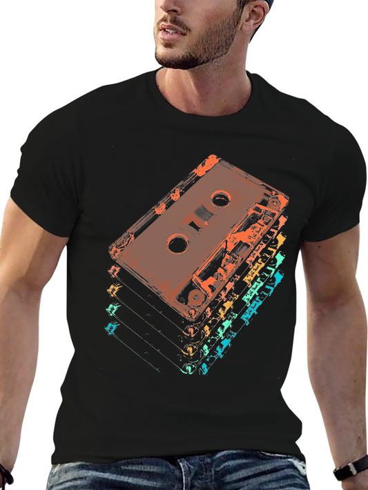 Retro Cassette Tape Graphic Tee