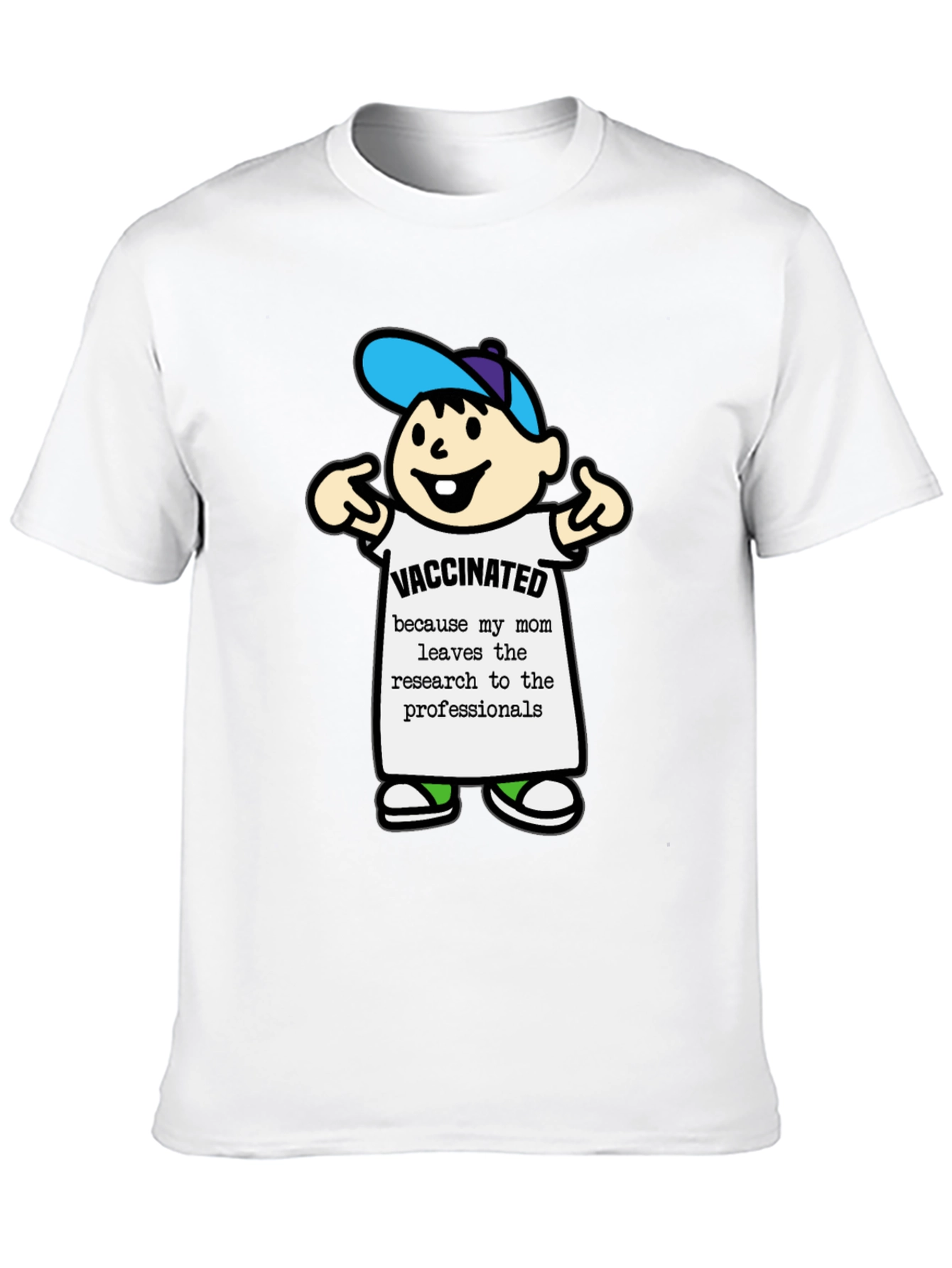 Vaccinated Mom Research T-Shirt