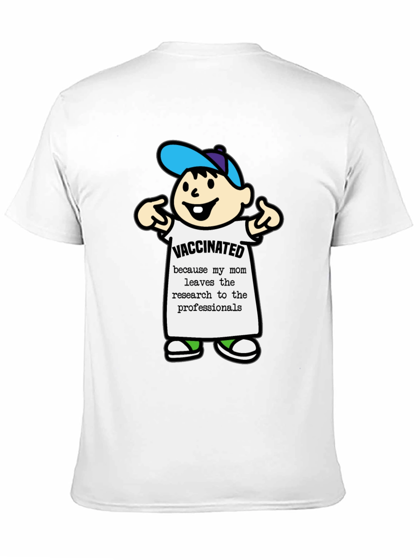 Vaccinated Mom Research T-Shirt