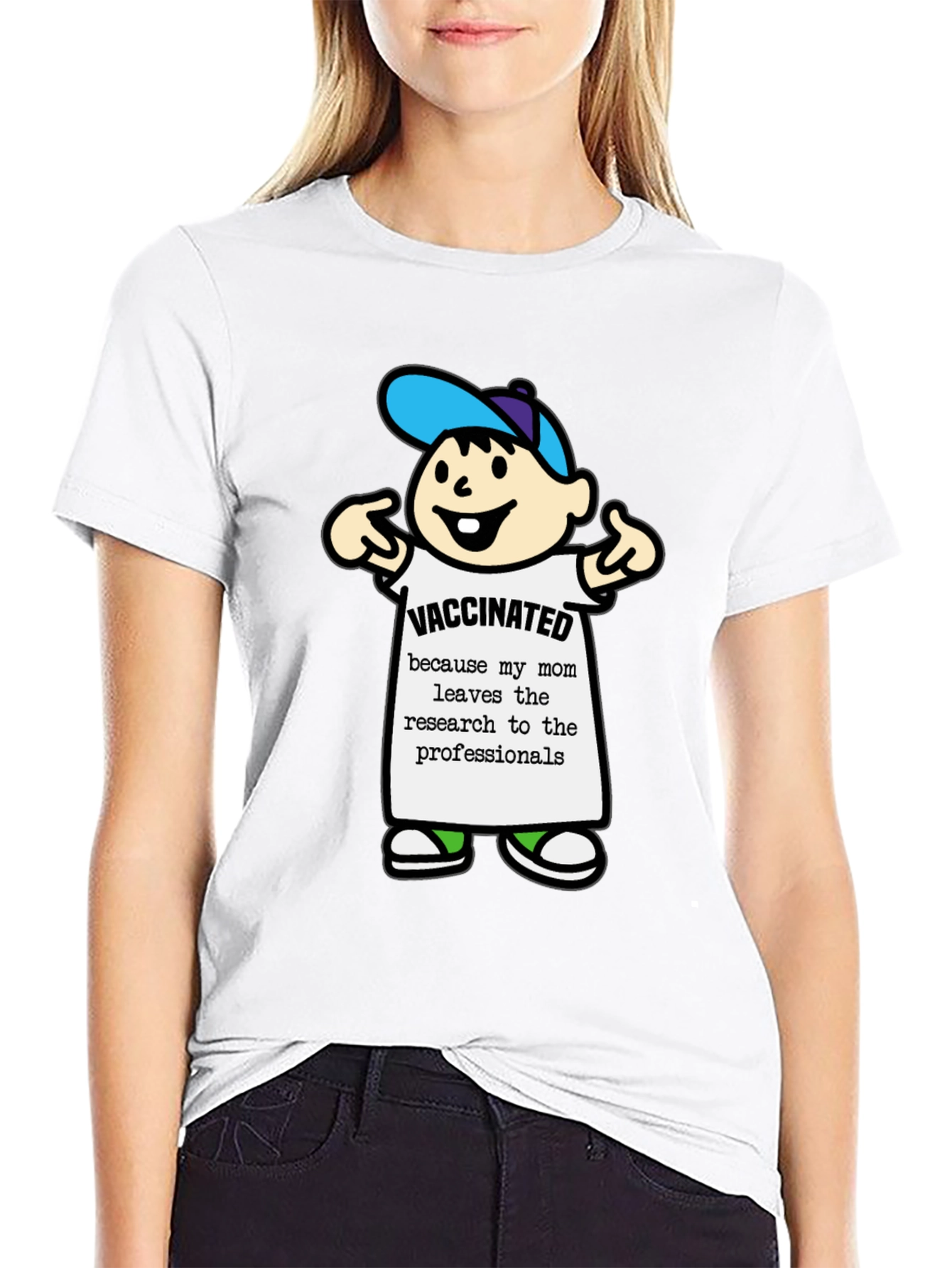 Vaccinated Mom Research T-Shirt