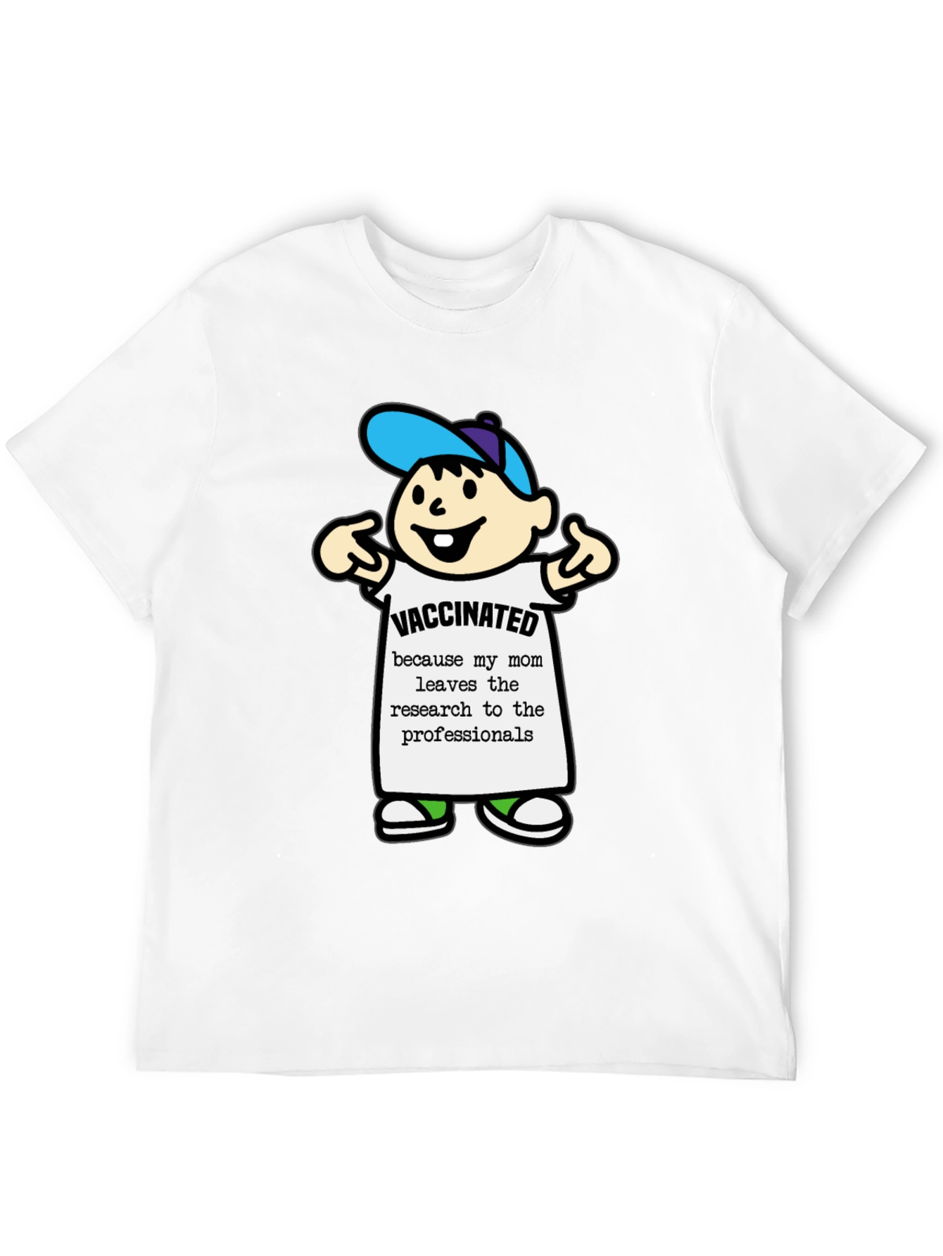 Vaccinated Mom Research T-Shirt
