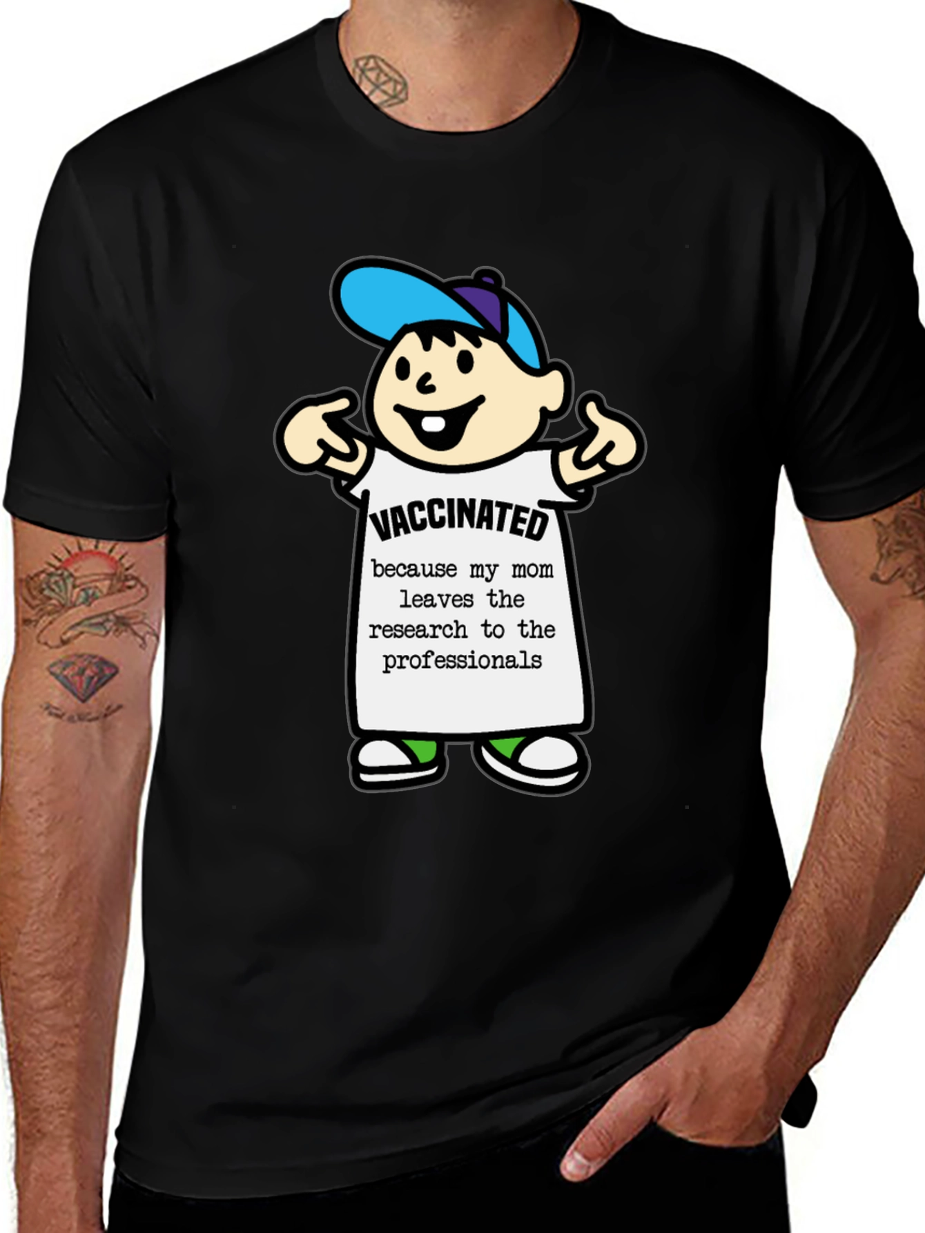 Vaccinated Mom Research T-Shirt