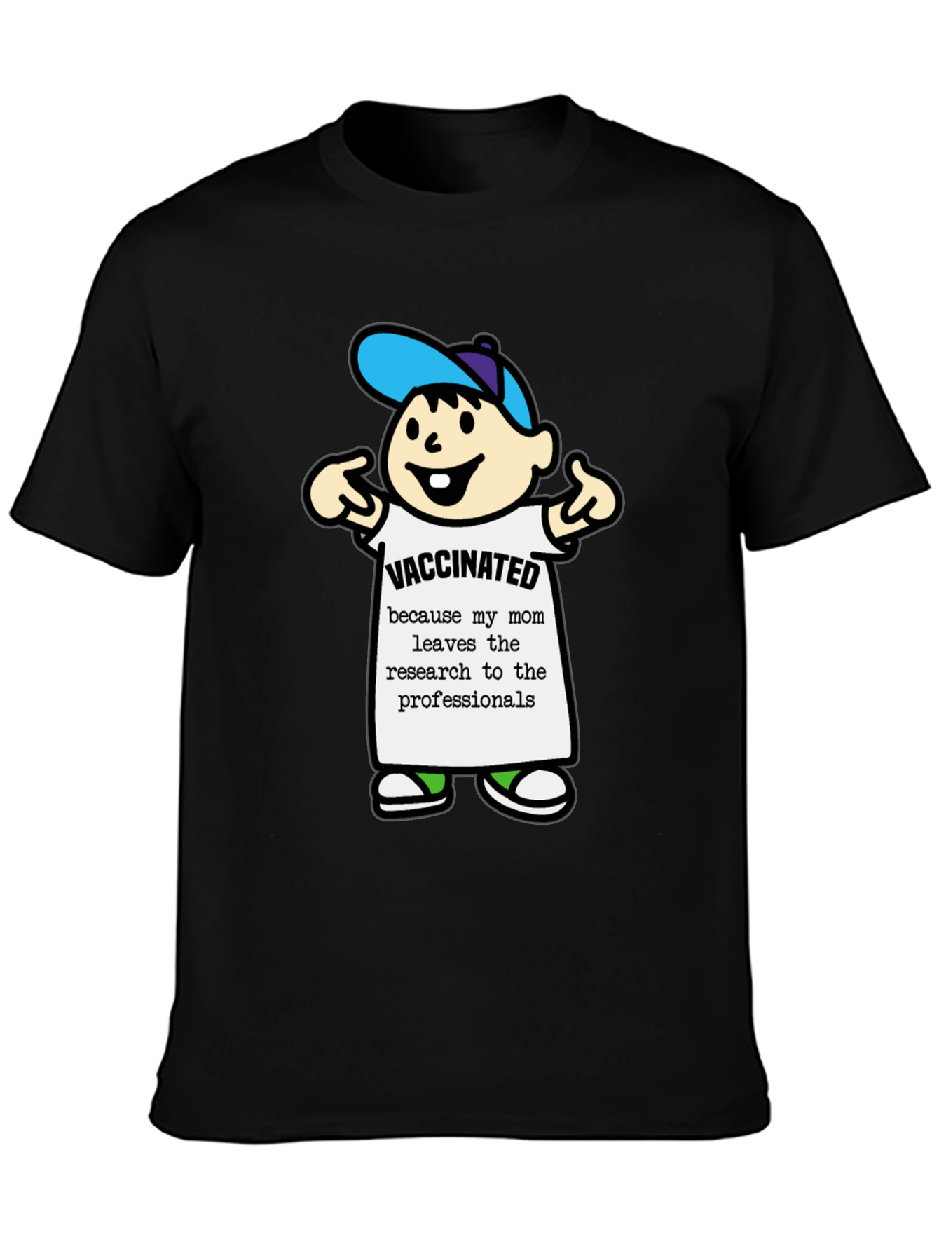 Vaccinated Mom Research T-Shirt