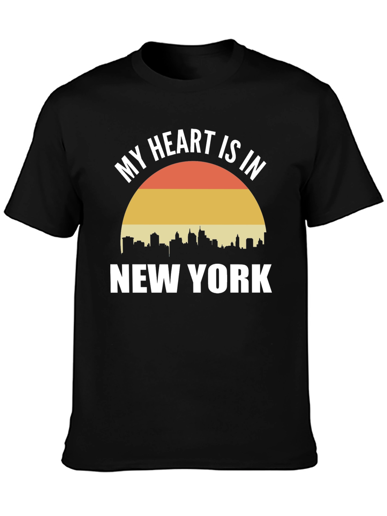 My Heart Is In New York T-Shirt