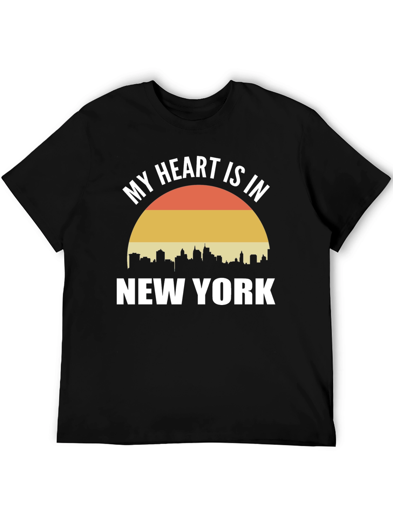 My Heart Is In New York T-Shirt
