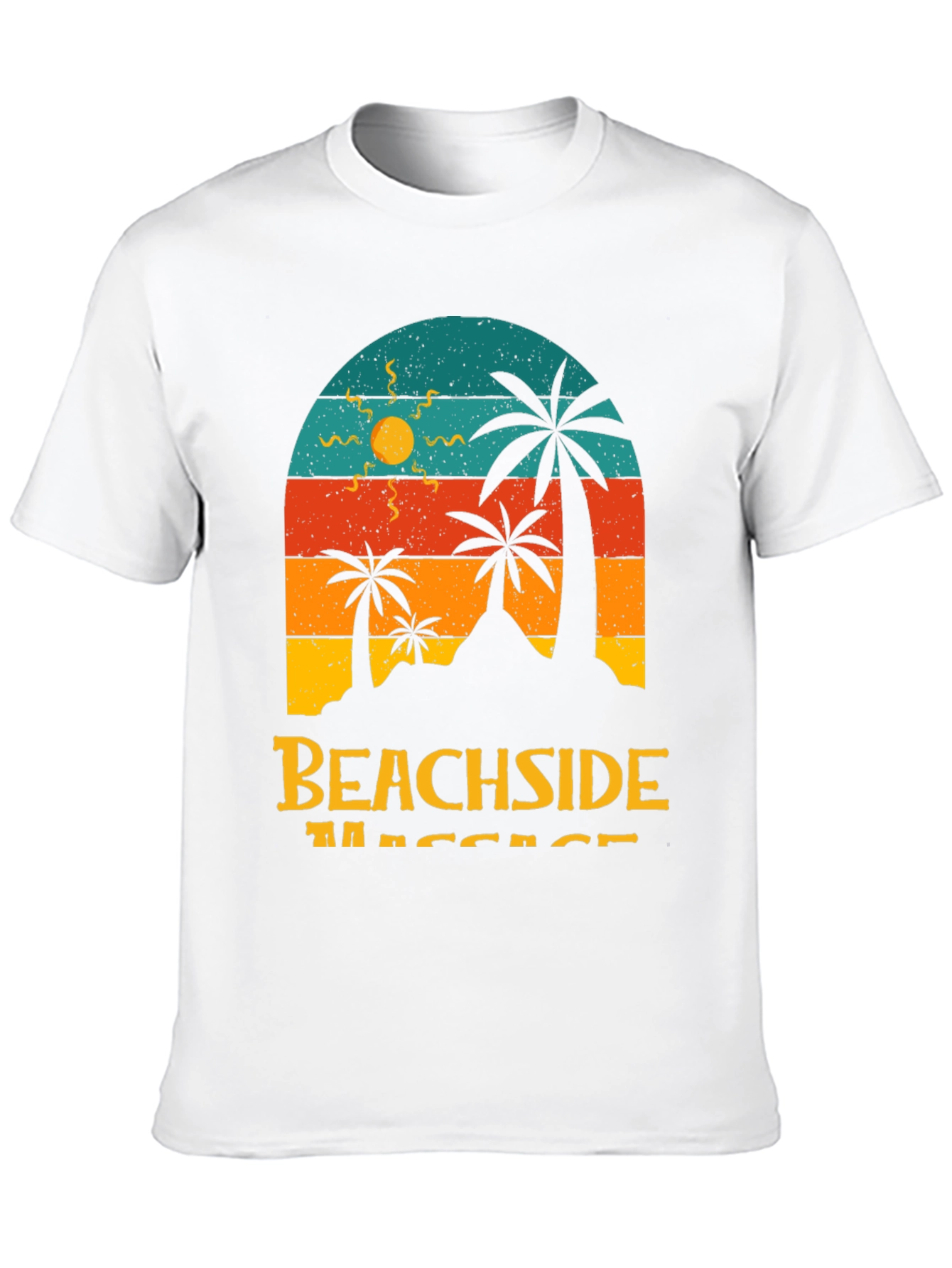 Retro Beachside Massage T-Shirt