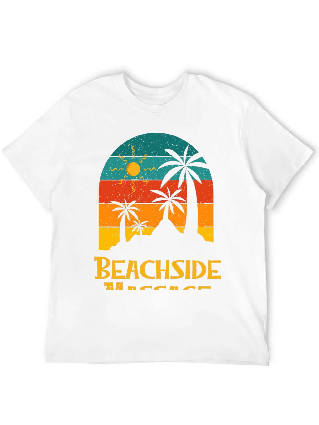 Retro Beachside Massage T-Shirt