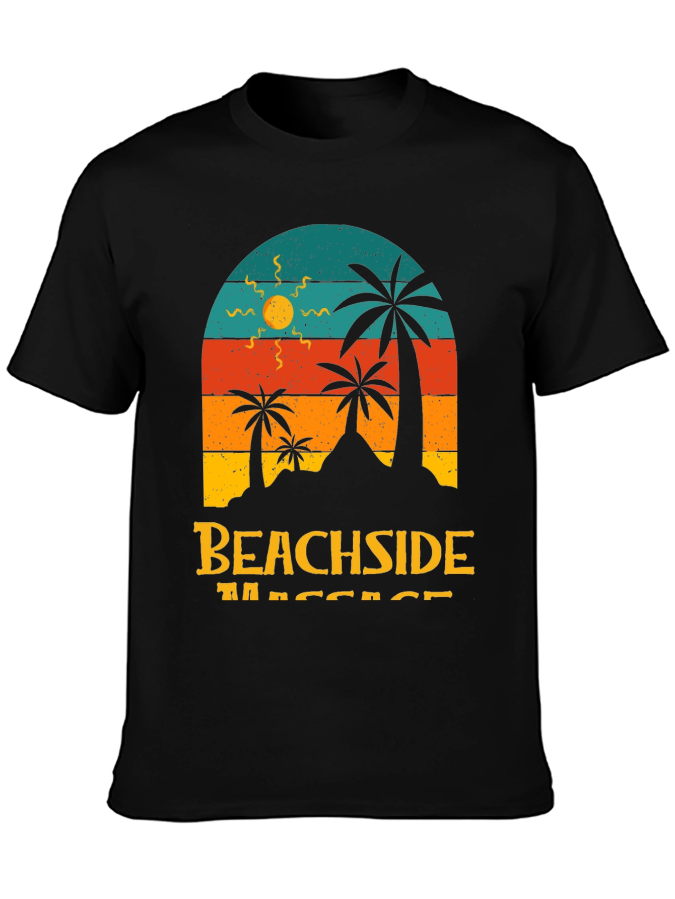 Retro Beachside Massage T-Shirt
