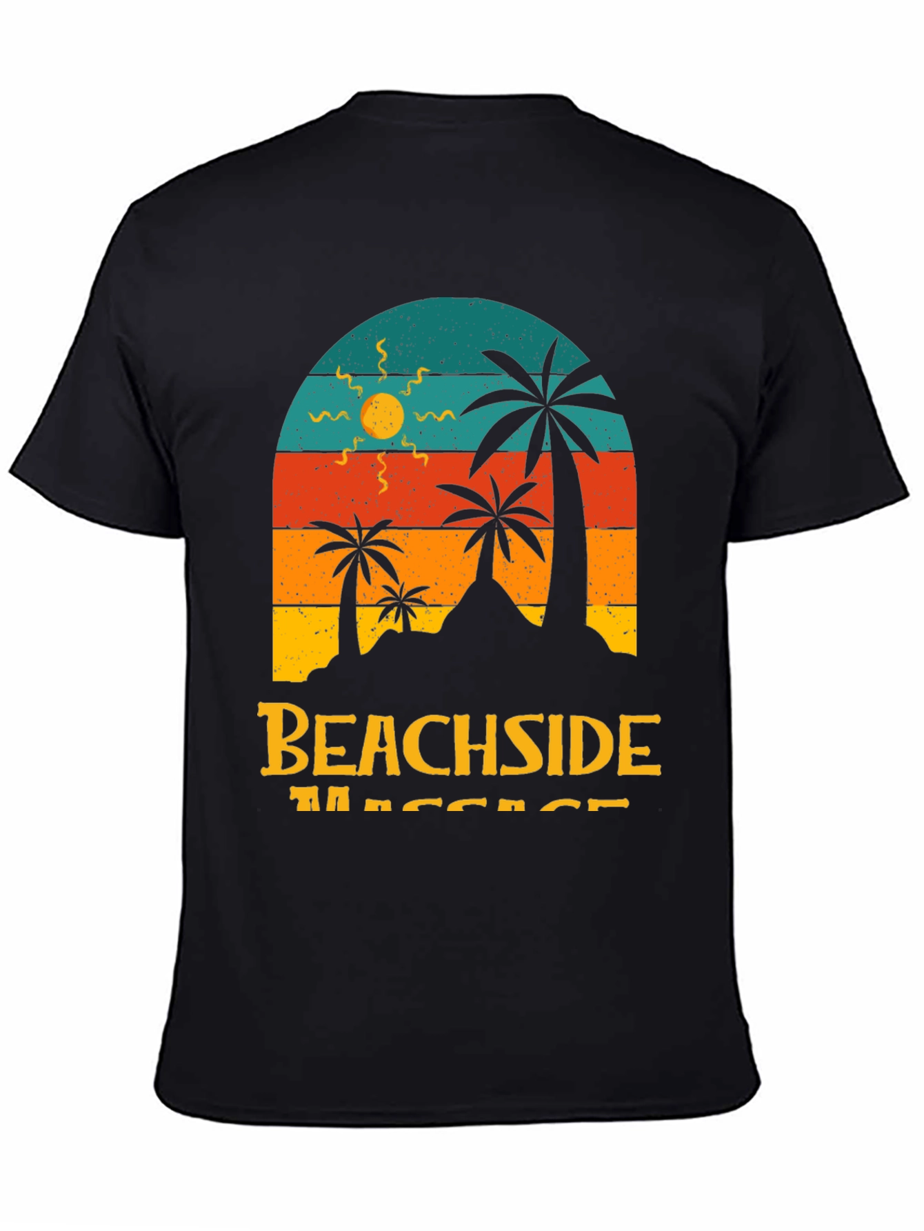 Retro Beachside Massage T-Shirt