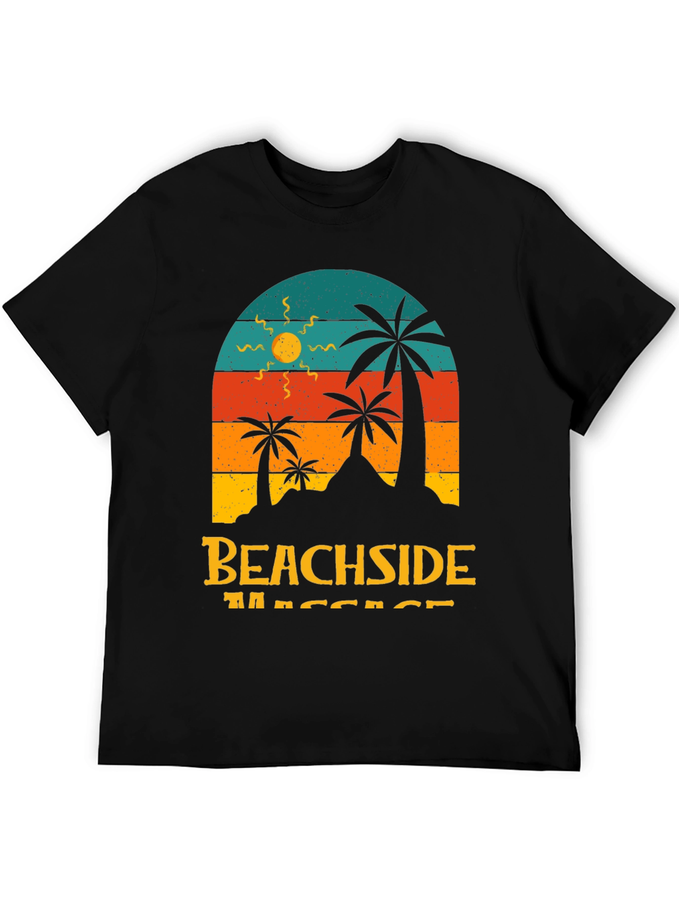 Retro Beachside Massage T-Shirt