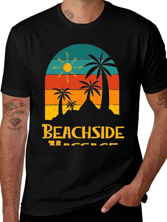 Retro Beachside Massage T-Shirt