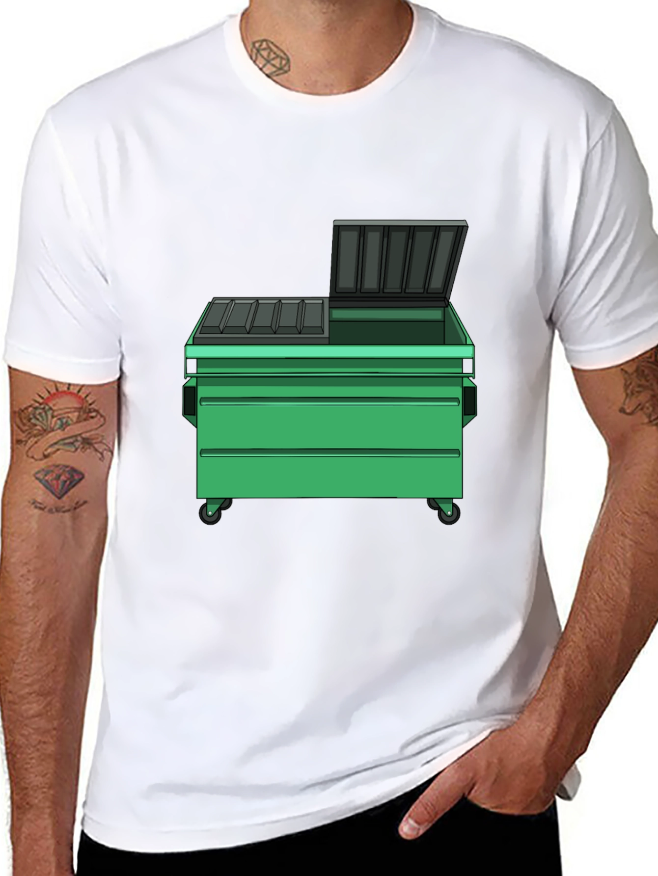 Dumpster Graphic T-Shirt