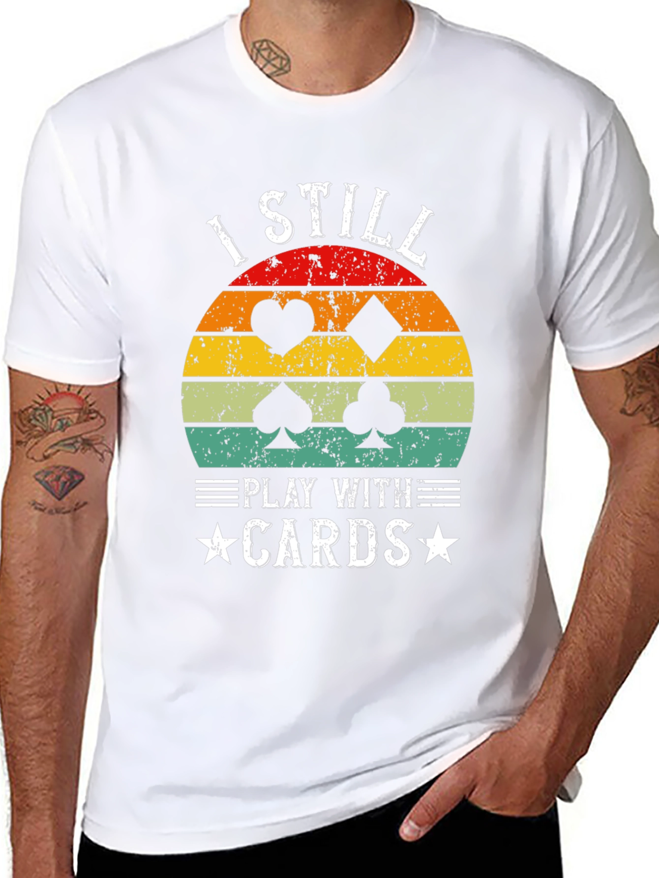 I Still Play With Cards T-Shirt Poker Lover Tee