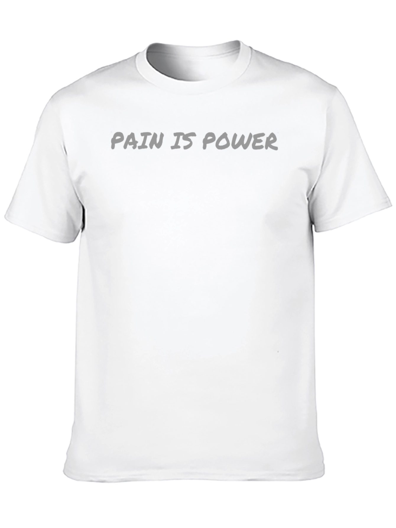 Pain is Power Graphic Tee - Black
