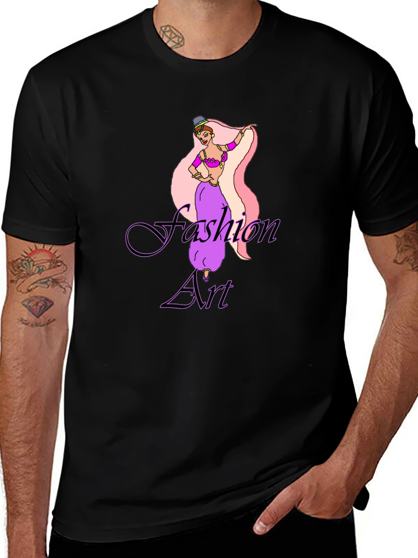 Fashion Art T-Shirt - Unique Graphic Tee