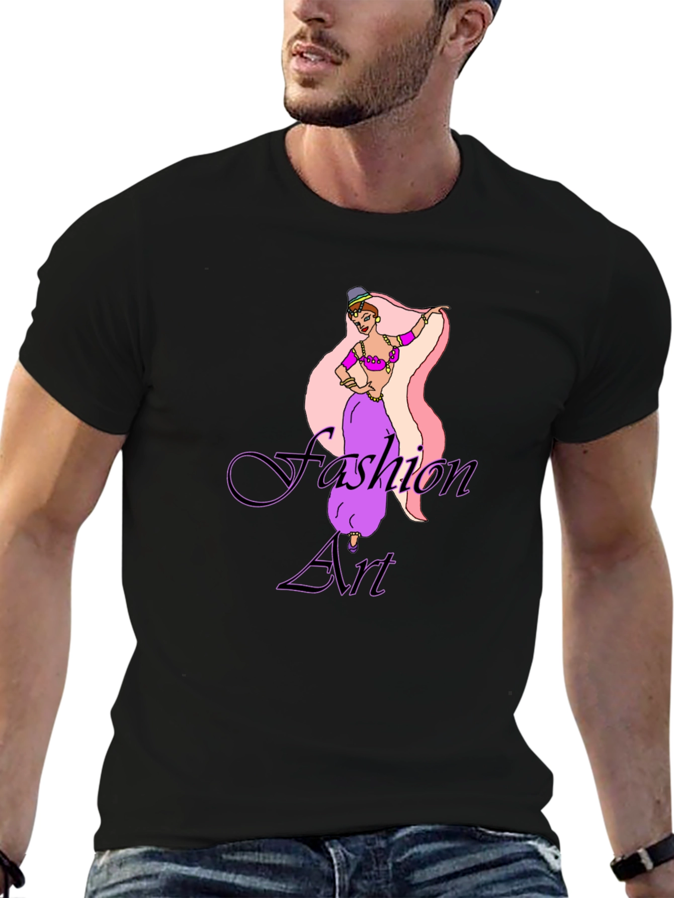 Fashion Art T-Shirt - Unique Graphic Tee
