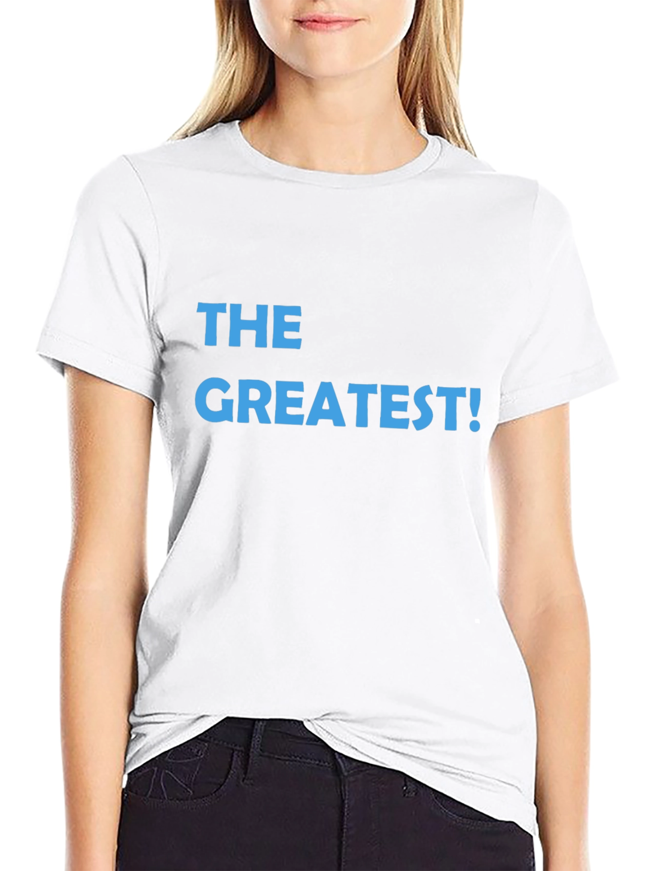 The Greatest! Black Graphic Tee
