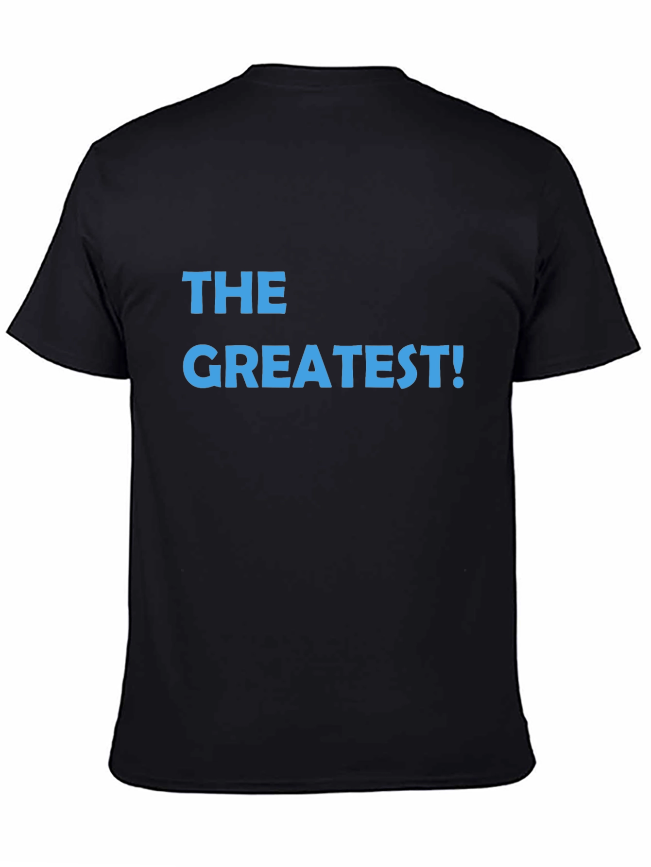The Greatest! Black Graphic Tee