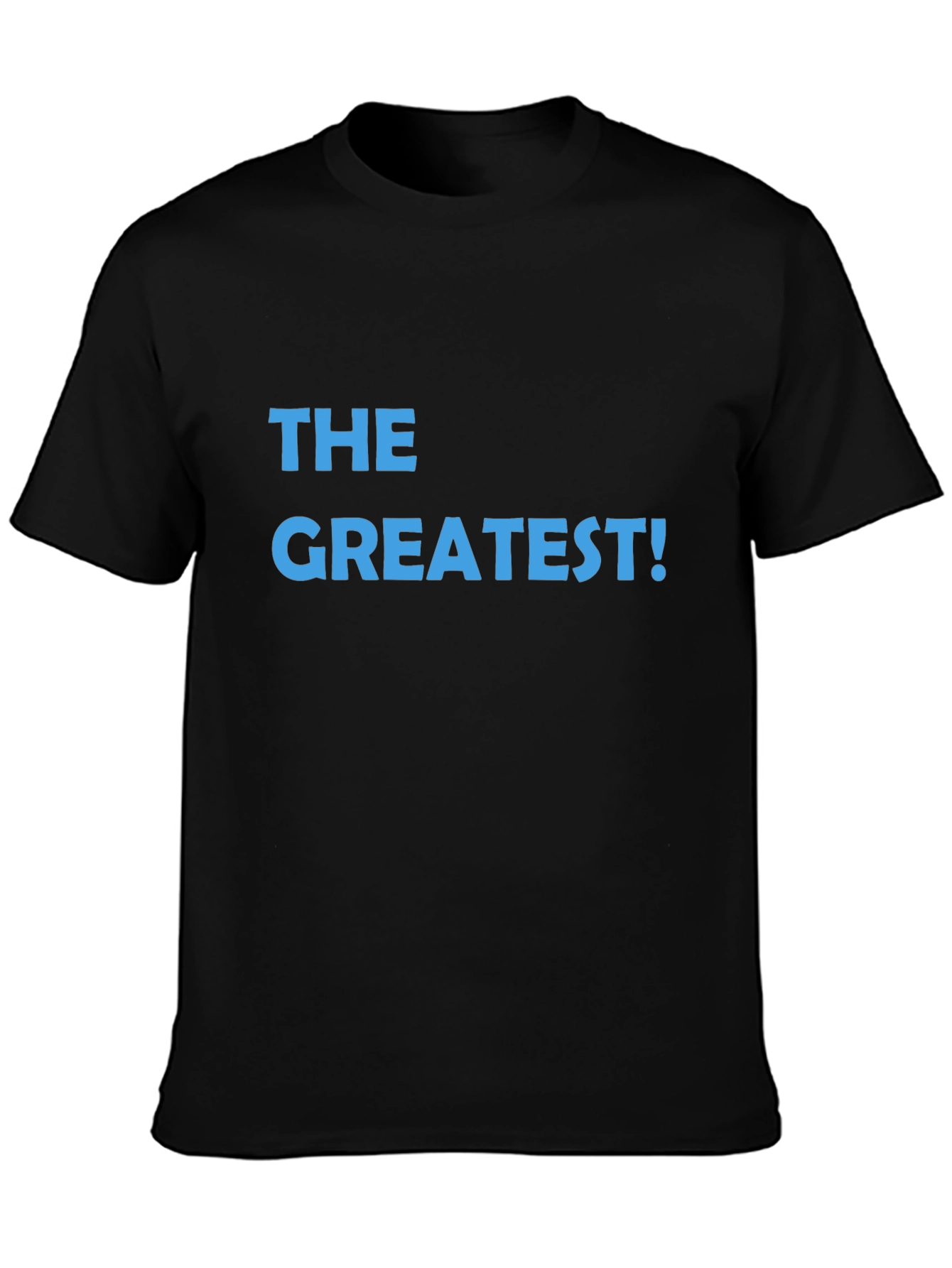 The Greatest! Black Graphic Tee