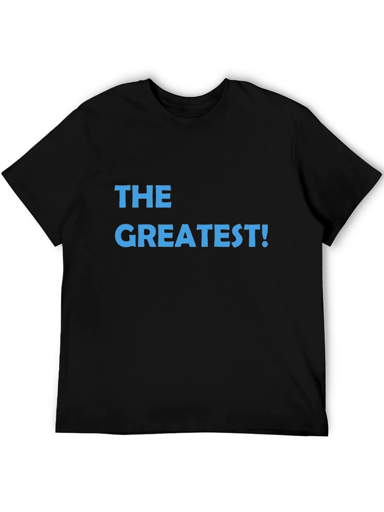 The Greatest! Black Graphic Tee