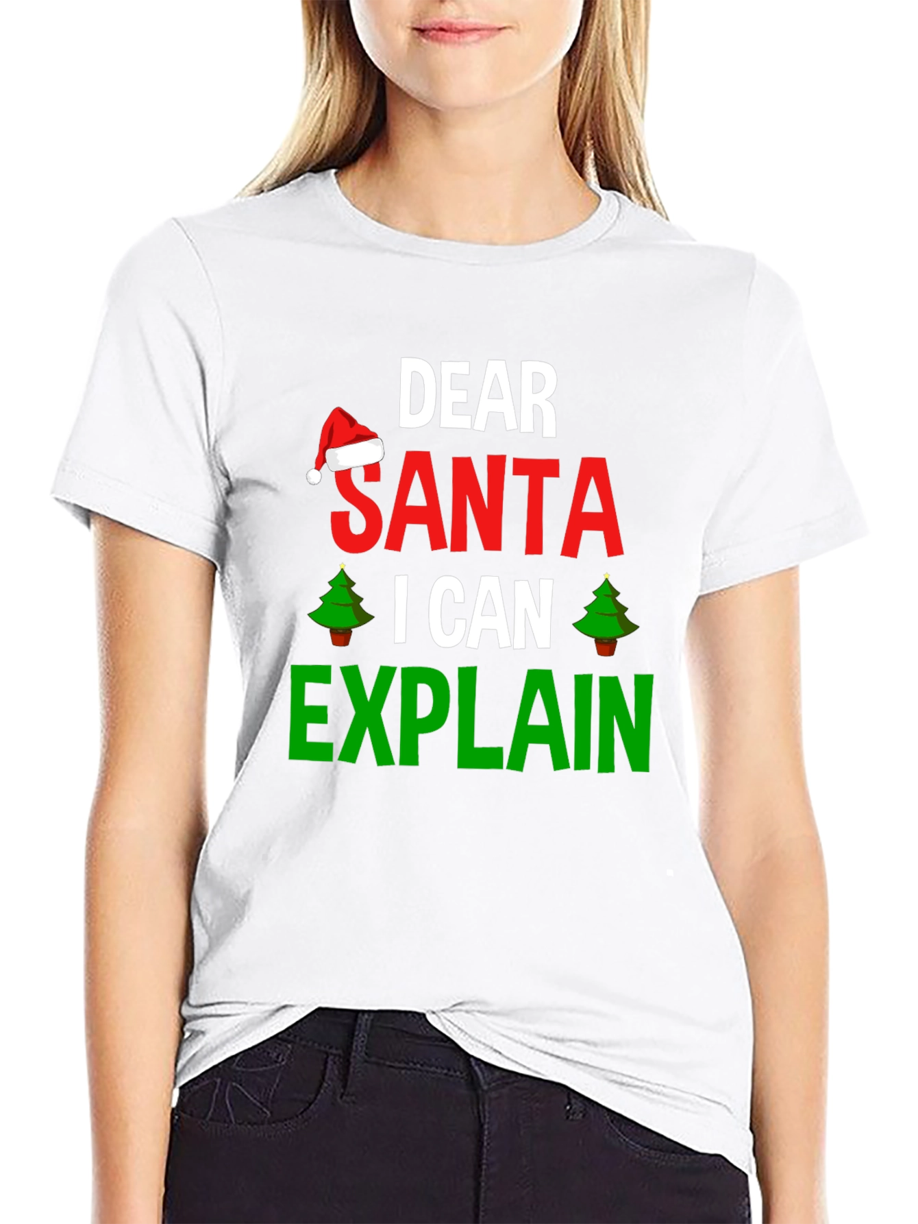 Dear Santa I Can Explain Christmas T-Shirt
