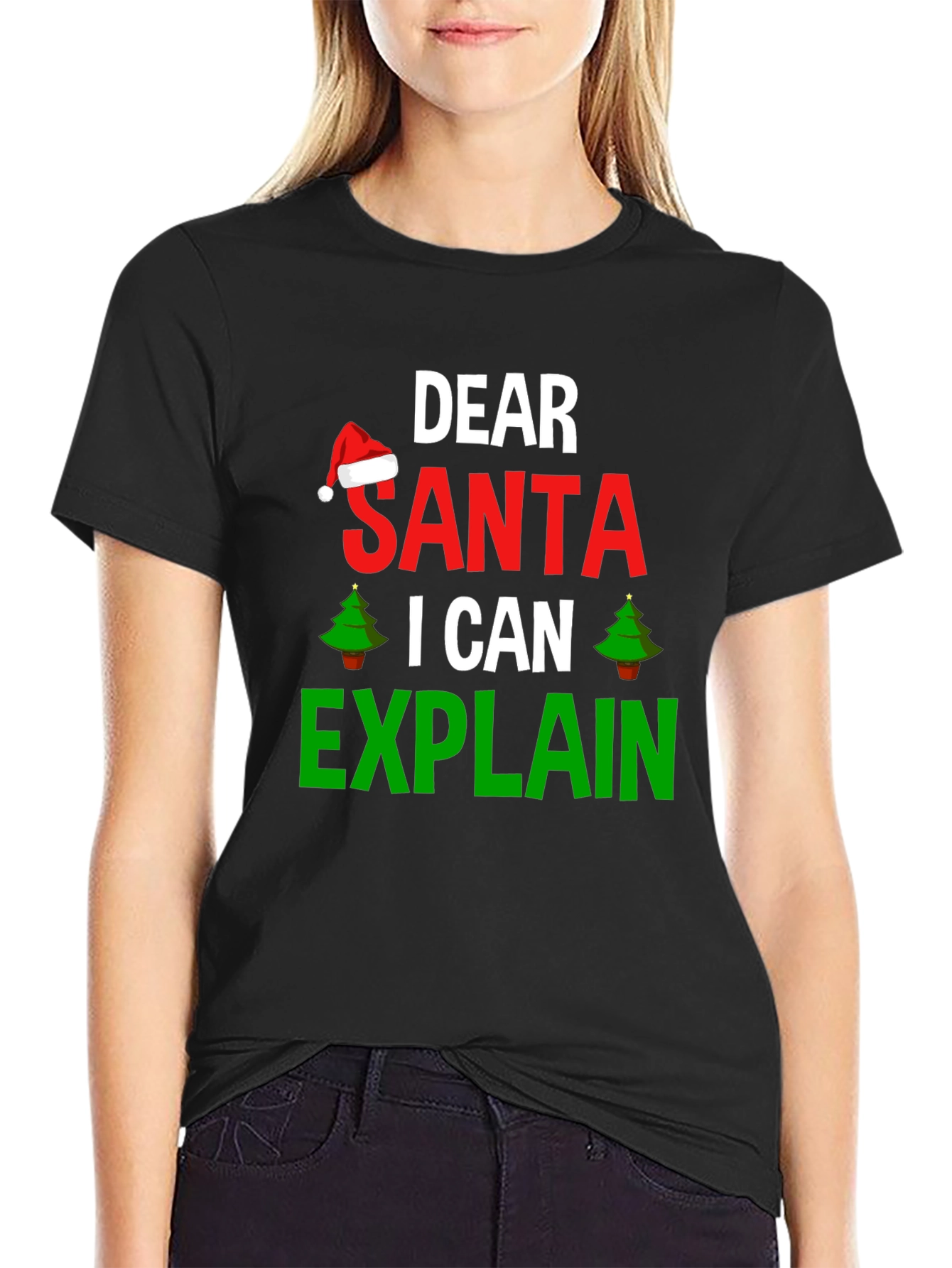 Dear Santa I Can Explain Christmas T-Shirt