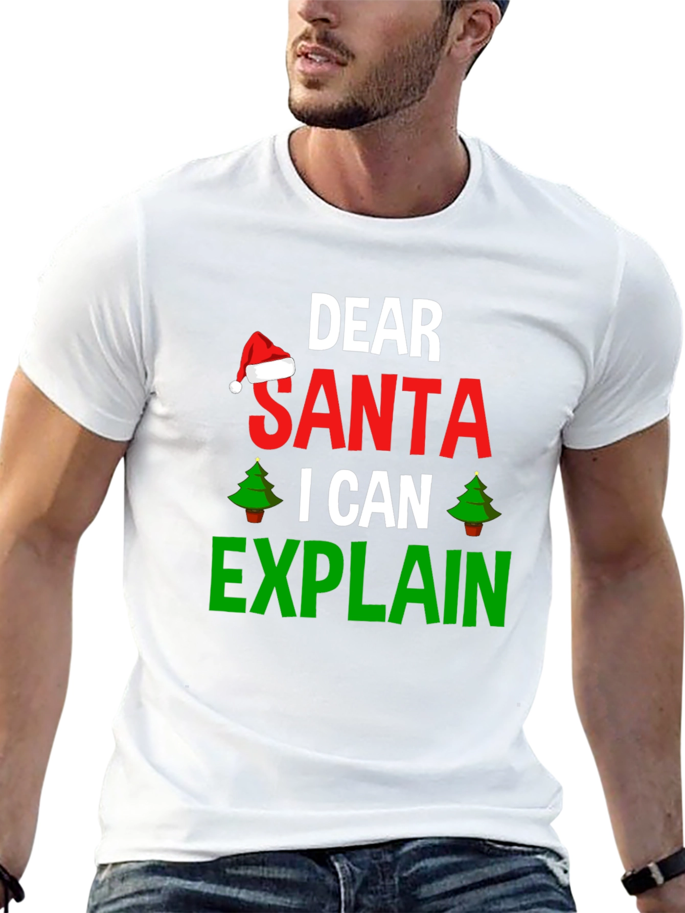 Dear Santa I Can Explain Christmas T-Shirt