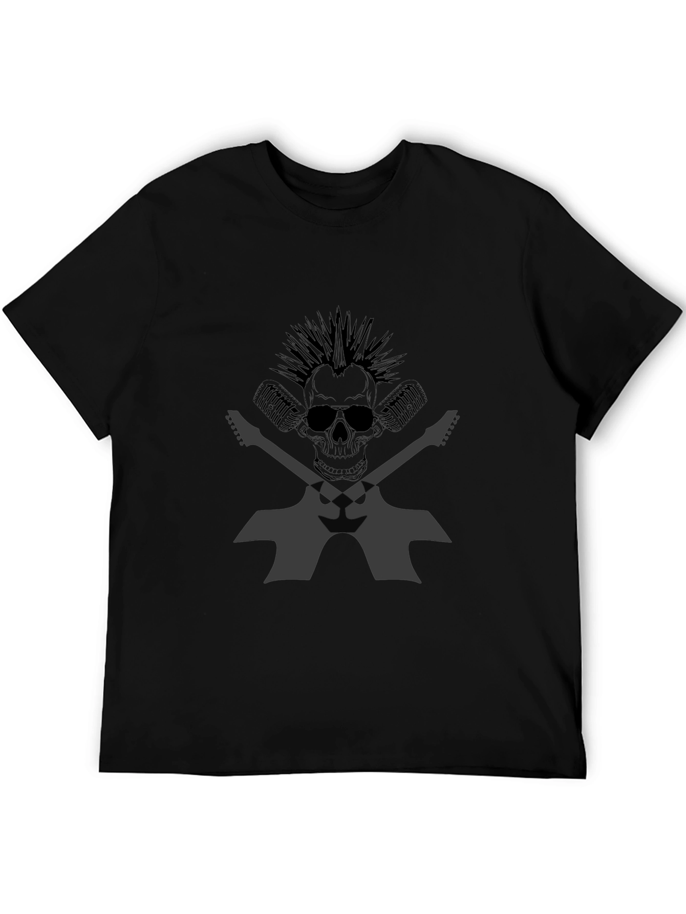 Skull Punk Rocker T-Shirt