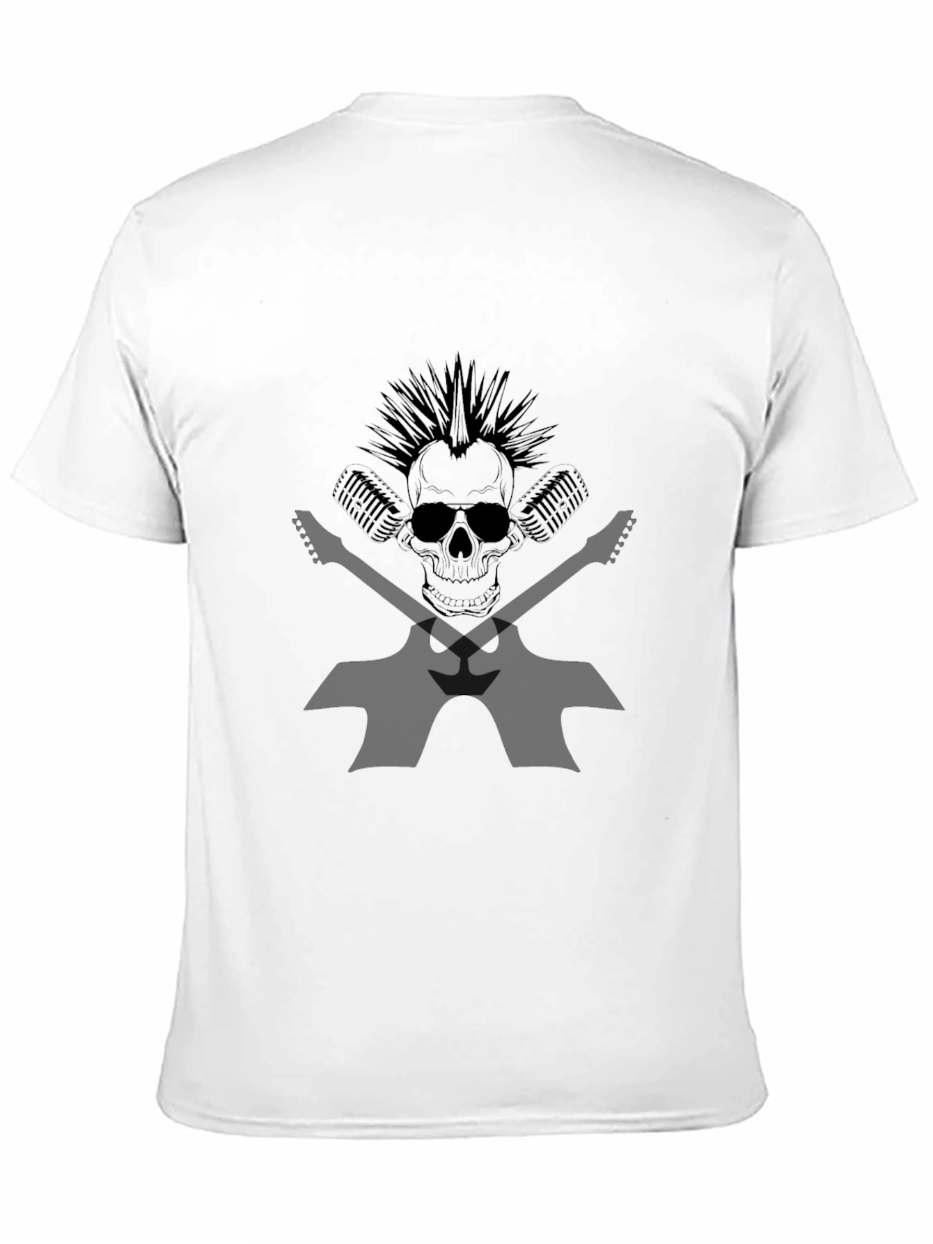 Skull Punk Rocker T-Shirt