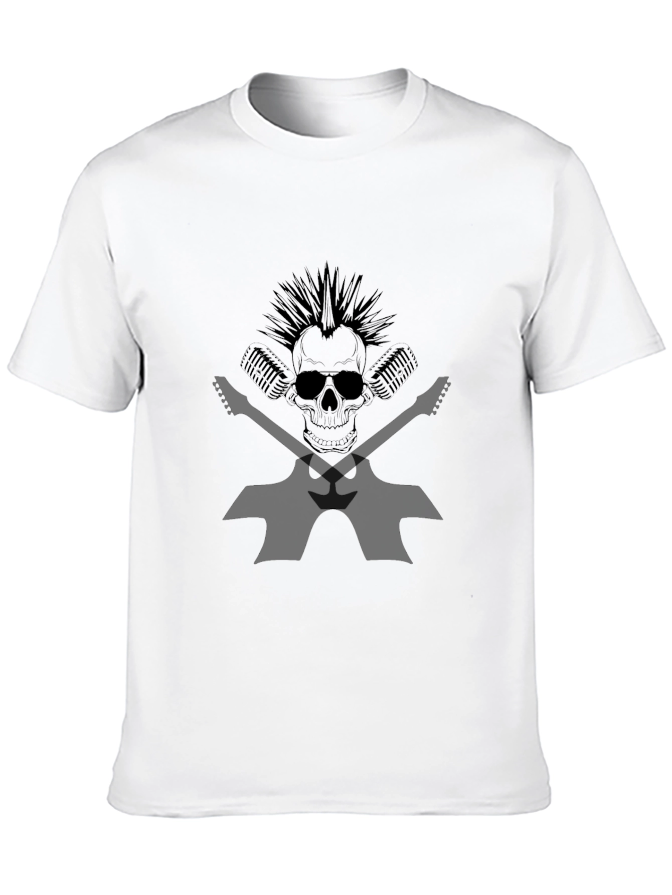 Skull Punk Rocker T-Shirt
