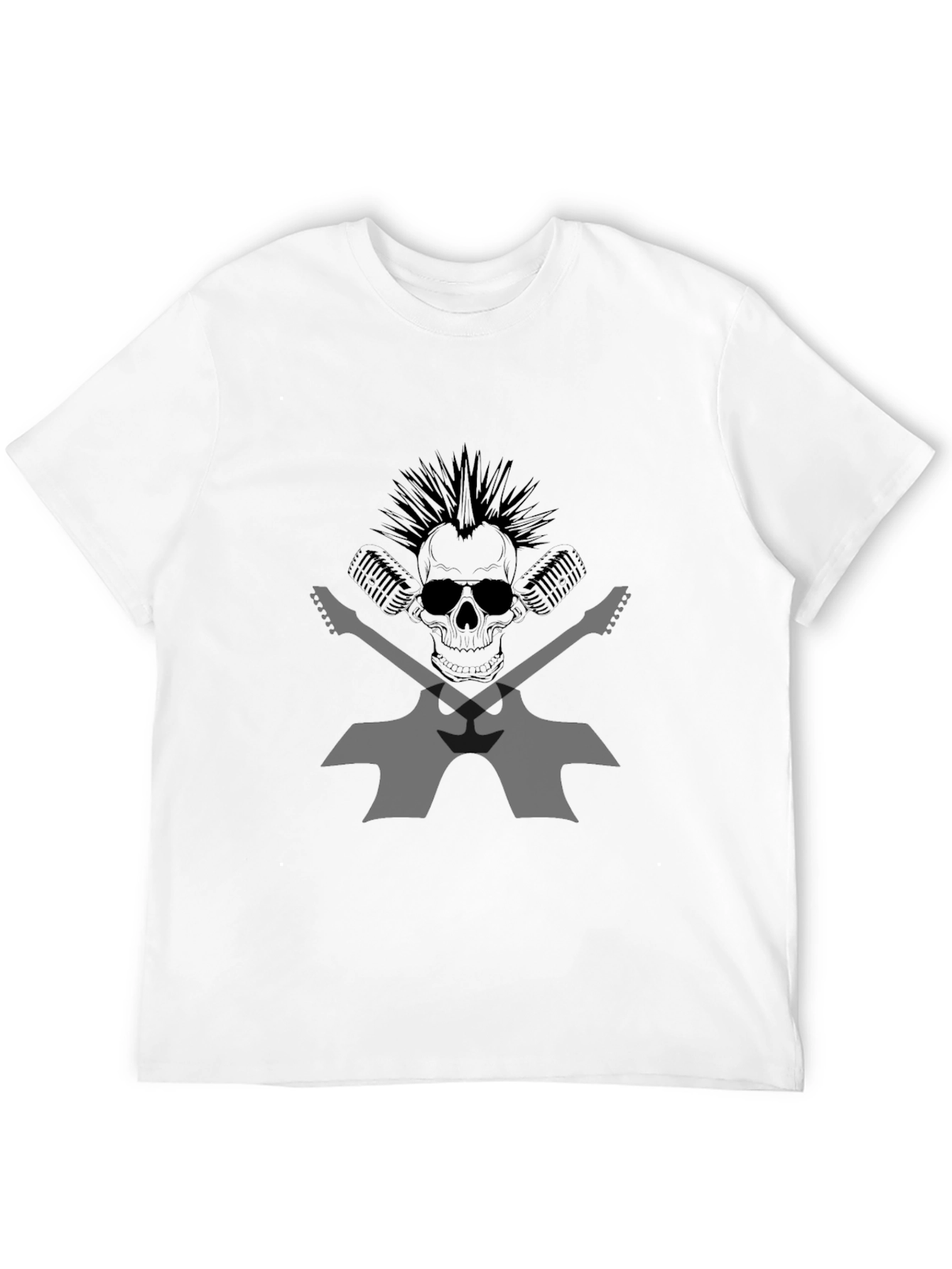 Skull Punk Rocker T-Shirt