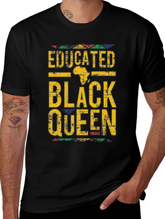 Educated Black Queen T-Shirt